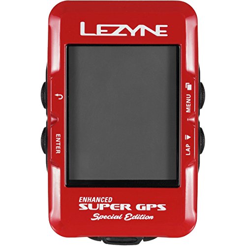 lezyne super gps special edition rojo - Los mejores ciclocomputadores de 2018 -  guía  y comparación-